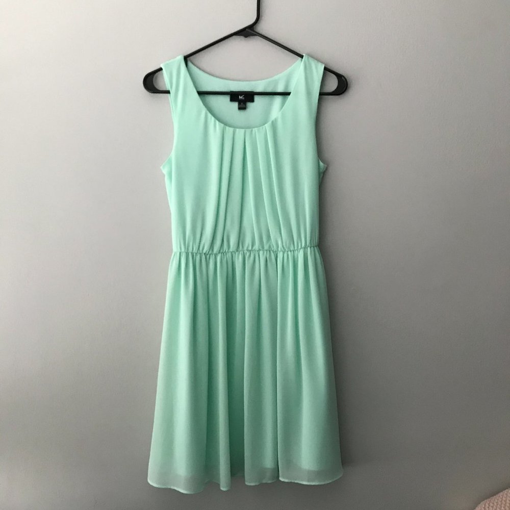 Iz Byer Mint Green Dress